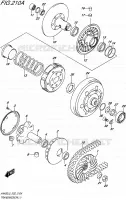 TRANSMISSION (1) pour Suzuki BURGMAN 400 2015