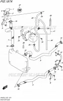 DURITE DE RADIATEUR (AN400L6 E19) pour Suzuki BURGMAN 400 2016
