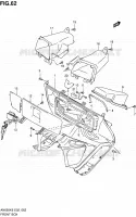 BOITE AVANT pour Suzuki BURGMAN 650 2010