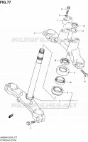 COLONNE DE DIRECTION pour Suzuki BURGMAN 650 2010
