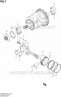 VILEBREQUIN pour Suzuki BURGMAN 650 2010