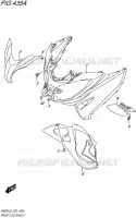 CARENAGES AVANT pour Suzuki BURGMAN 650 2016