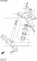 COLONNE DE DIRECTION pour Suzuki BURGMAN 650 2016