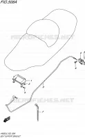 SUPPORT   VERROUILLAGE DE SELLE pour Suzuki BURGMAN 650 2016