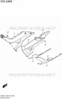 CARENAGES INFERIEUR pour Suzuki BURGMAN 650 2017