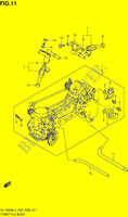 CORPS DE PAPILLON (DL1000AL4 E03) pour Suzuki V-STROM 1000 2014