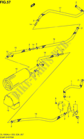 SYSTÈME DE RECYCLAGE VAPEURS CARBURANT (DL1000AL4 E33) pour Suzuki V-STROM 1000 2014
