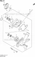 POMPE A EAU pour Suzuki V-STROM 650 2014