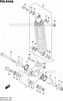 BIELLETTE D'AMORTISSEUR pour Suzuki DR 200 2016
