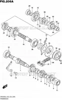 TRANSMISSION pour Suzuki DR 650 2016
