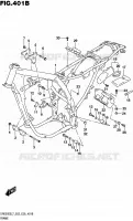 CADRE (DR650SEL7 E28) pour Suzuki DR 650 2017