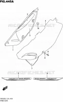 CARENAGES ARRIERE pour Suzuki DR 650 2017