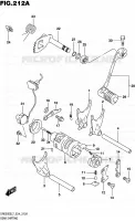 ENSEMBLE SELECTEUR DE VITESSES pour Suzuki DR 650 2017