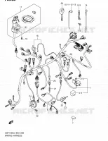 FAISCEAU ELECTRIQUE (GSF1250L0) pour Suzuki BANDIT-N 1250 2010