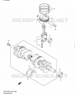 VILEBREQUIN pour Suzuki BANDIT-N 1250 2010