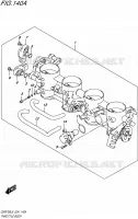 CORPS DE PAPILLON pour Suzuki GSR 750 2015