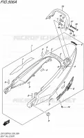 CARENAGES ARRIERE pour Suzuki GSX-F 1250 1992