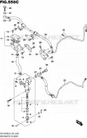 MAITRE CYLINDRE ARRIERE (GSX1300RAUFL5 E19) pour Suzuki HAYABUSA 1300 2015