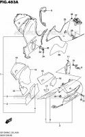 CARENAGES INFERIEUR (FLANCS) pour Suzuki HAYABUSA 1300 2017