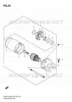 DEMARREUR pour Suzuki GSX-R 1000 2010