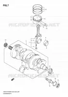 VILEBREQUIN pour Suzuki GSX-R 1000 2010