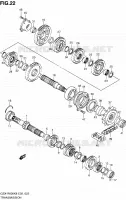 TRANSMISSION pour Suzuki GSX-R 600 2010