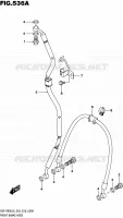 DURITE DE FREIN AVANT pour Suzuki GSX-R 600 2016