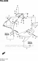 FLANCS DE CARENAGES (YKV) pour Suzuki GSX-R 600 2017