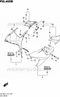 FLANCS DE CARENAGES (YKV) pour Suzuki GSX-R 600 2017