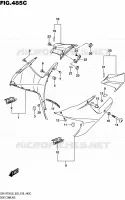 FLANCS DE CARENAGES (KGL) pour Suzuki GSX-R 750 2016