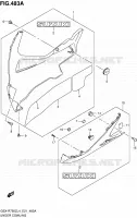 CARENAGES INFERIEUR (FLANCS) pour Suzuki GSX-R 750 2014