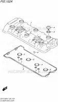 COUVRE CULASSE pour Suzuki GSX-S 1000 2017