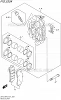 ETRIER DE FREIN AVANT pour Suzuki GSX-S 1000 2016