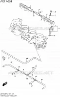 SYSTÈME D'INJECTION (GSX S1000FL6 E21) pour Suzuki GSX-S 1000 2016