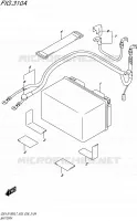 BATTERIE (GSX S1000L7 E33) pour Suzuki GSX-S 1000 2017