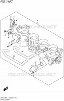 CORPS DE PAPILLON (GSX S1000AL7 E28) pour Suzuki GSX-S 1000 2017