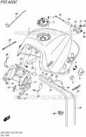RESERVOIR D'ESSENCE (GSX S1000AL7 E28) pour Suzuki GSX-S 1000 2017
