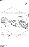 COMPTEUR (GW250ZL7 P33) pour Suzuki INAZUMA 250 2017