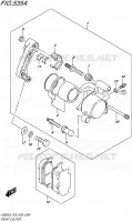 ETRIER DE FREIN AVANT pour Suzuki BOULEVARD 650 2016