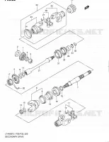 COUPLE CONIQUE pour Suzuki KINGQUAD 400 2011