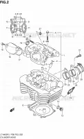 CULASSE pour Suzuki KINGQUAD 400 2011