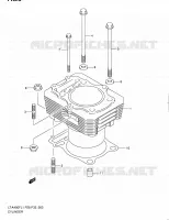 CYLINDRE pour Suzuki KINGQUAD 400 2011