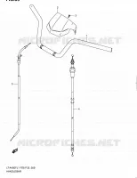 GUIDON pour Suzuki KINGQUAD 400 2011