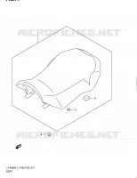 SELLE pour Suzuki KINGQUAD 400 2011