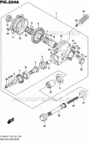 CARDAN   COUPLE CONIQUE (ARRIERE) pour Suzuki KINGQUAD 400 2017
