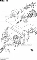 TRANSMISSION (1) pour Suzuki KINGQUAD 400 2017