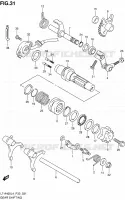 ENSEMBLE SELECTEUR DE VITESSES pour Suzuki KINGQUAD 400 2014
