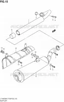 SILENCIEUX pour Suzuki KINGQUAD 450 2010