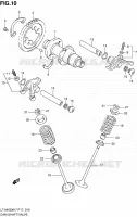 ARBRE A CAMES   VALVE pour Suzuki KINGQUAD 450 2010