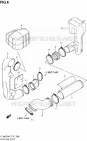 CONDUIT D'ADMISSION CARTER COURROIE pour Suzuki KINGQUAD 450 2010